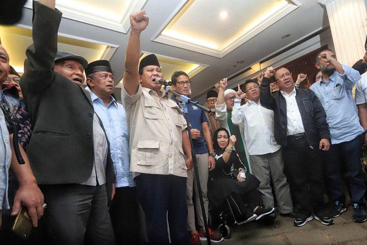 Semangati Para Relawan dan Saksi, Prabowo akan Keliling Indonesia